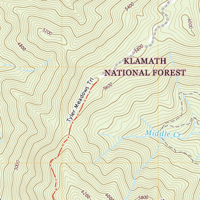 United States Geological Survey Grider Valley, CA (2022, 24000-Scale) digital map
