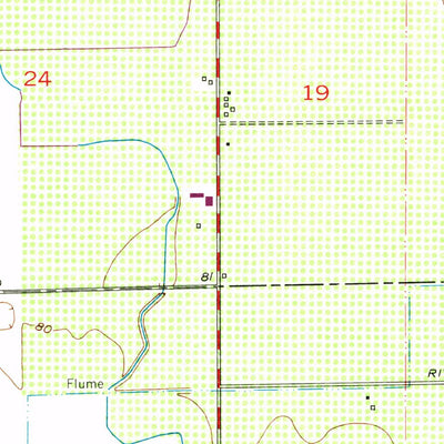United States Geological Survey Gridley, CA (1952, 24000-Scale) digital map