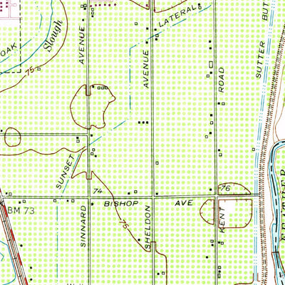 United States Geological Survey Gridley, CA (1952, 24000-Scale) digital map