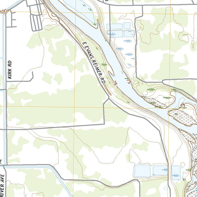 United States Geological Survey Gridley, CA (2021, 24000-Scale) digital map