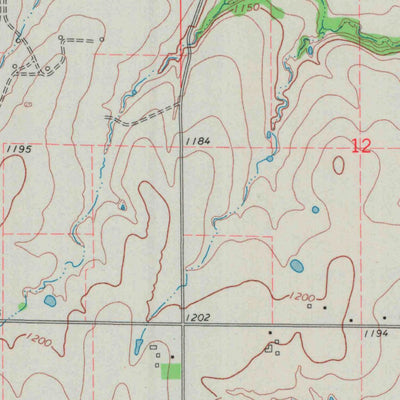 United States Geological Survey Gridley, KS (1967, 24000-Scale) digital map