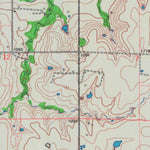 United States Geological Survey Gridley SE, KS (1967, 24000-Scale) digital map