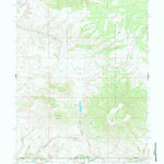 United States Geological Survey Grieve Reservoir, WY-CO (1961, 24000-Scale) digital map