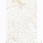 United States Geological Survey Griffee Coulee, MT (1985, 24000-Scale) digital map