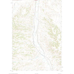 United States Geological Survey Griffin Coulee NE, MT (2020, 24000-Scale) digital map