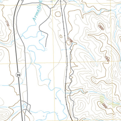 United States Geological Survey Griffin Coulee NE, MT (2020, 24000-Scale) digital map