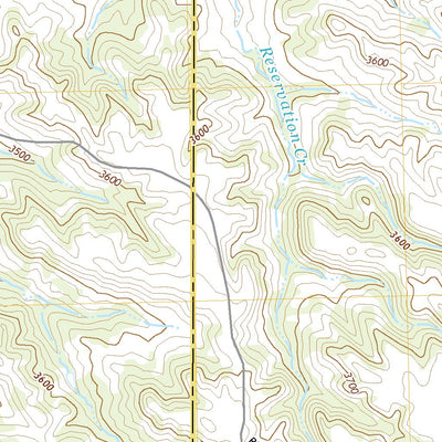 United States Geological Survey Griffin Coulee SW, MT (2020, 24000-Scale) digital map