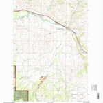 United States Geological Survey Griffin Creek, MT (1996, 24000-Scale) digital map