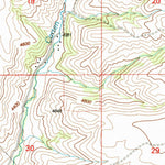 United States Geological Survey Griffin Creek, MT (1996, 24000-Scale) digital map