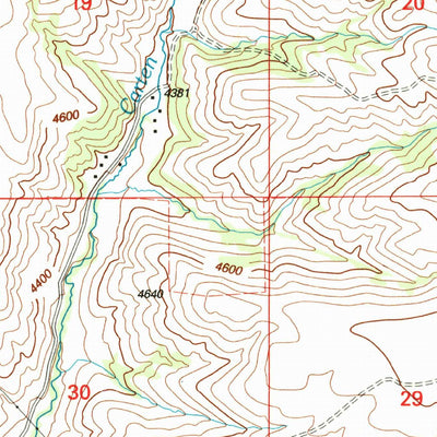 United States Geological Survey Griffin Creek, MT (1996, 24000-Scale) digital map
