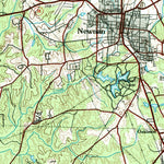 United States Geological Survey Griffin, GA (1979, 100000-Scale) digital map
