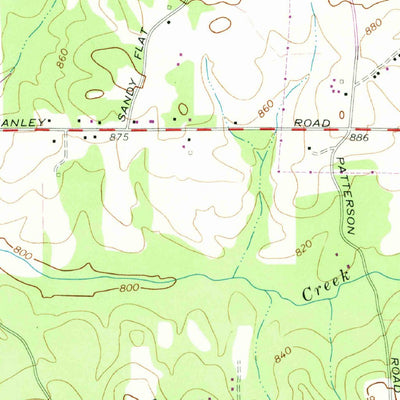 United States Geological Survey Griffin North, GA (1965, 24000-Scale) digital map