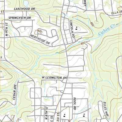 United States Geological Survey Griffin North, GA (2020, 24000-Scale) digital map