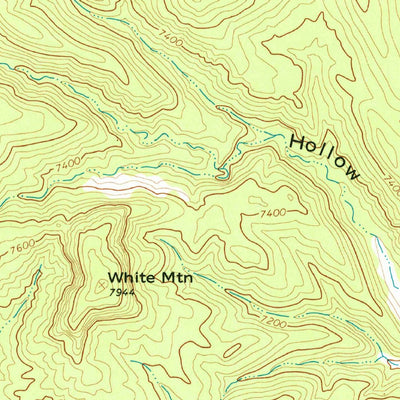United States Geological Survey Griffin Point, UT (1964, 24000-Scale) digital map