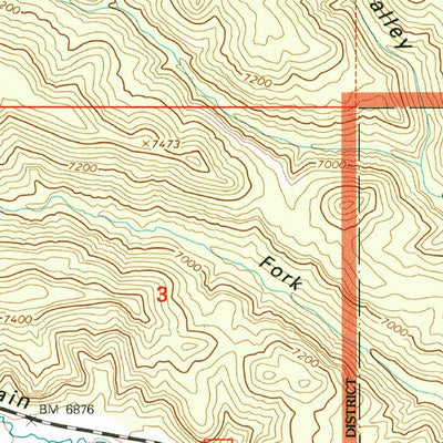 United States Geological Survey Griffin Point, UT (2002, 24000-Scale) digital map