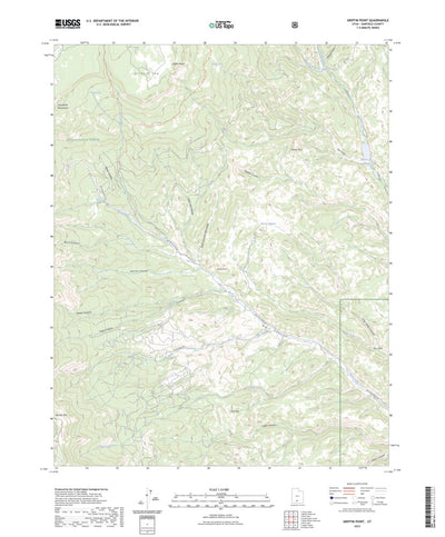 United States Geological Survey Griffin Point, UT (2023, 24000-Scale) digital map