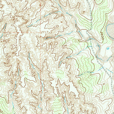 United States Geological Survey Griffin Ranch, TX (1962, 24000-Scale) digital map