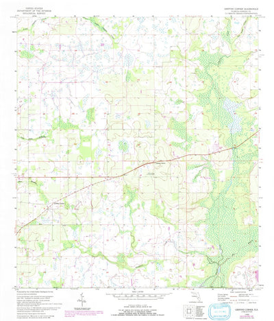 United States Geological Survey Griffins Corner, FL (1956, 24000-Scale) digital map