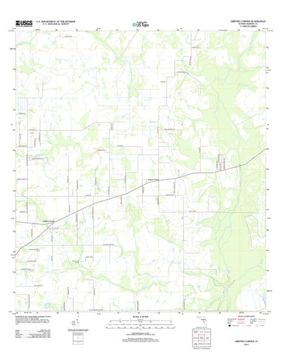 United States Geological Survey Griffins Corner, FL (2012, 24000-Scale) digital map