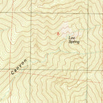 United States Geological Survey Griffith Peak, NV (1984, 24000-Scale) digital map