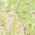 United States Geological Survey Griffithsville, WV (1962, 24000-Scale) digital map