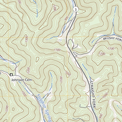 United States Geological Survey Griffithsville, WV (2023, 24000-Scale) digital map