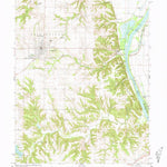 United States Geological Survey Griggsville, IL (1980, 24000-Scale) digital map