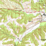 United States Geological Survey Griggsville, IL (1980, 24000-Scale) digital map