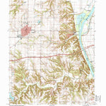 United States Geological Survey Griggsville, IL (1998, 24000-Scale) digital map