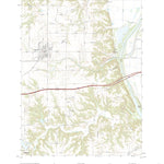 United States Geological Survey Griggsville, IL (2021, 24000-Scale) digital map