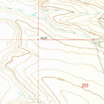 United States Geological Survey Grindstone Butte, ID (1948, 24000-Scale) digital map
