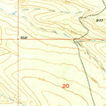 United States Geological Survey Grindstone Butte, ID (1949, 24000-Scale) digital map