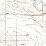 United States Geological Survey Grindstone Butte, ID (1992, 24000-Scale) digital map