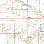 United States Geological Survey Grindstone Butte, ID (1992, 24000-Scale) digital map