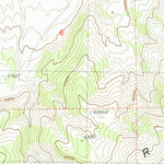 United States Geological Survey Grindstone Mountain, NV (1985, 24000-Scale) digital map