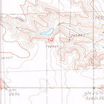 United States Geological Survey Grindstone SW, SD (1983, 24000-Scale) digital map