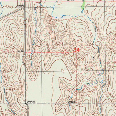 United States Geological Survey Grinnell NE, KS (1979, 24000-Scale) digital map
