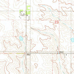 United States Geological Survey Grinnell North, IA (1980, 24000-Scale) digital map