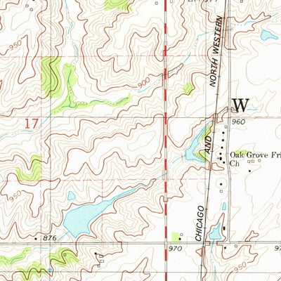 United States Geological Survey Grinnell South, IA (1979, 24000-Scale) digital map