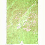 United States Geological Survey Grisdale, WA (1955, 62500-Scale) digital map