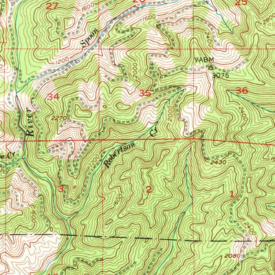 United States Geological Survey Grisdale, WA (1955, 62500-Scale) digital map