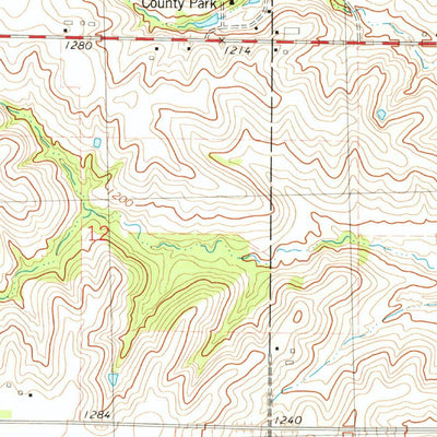 United States Geological Survey Griswold NE, IA (1978, 24000-Scale) digital map
