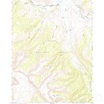 United States Geological Survey Grizzly Lake, WY (1965, 24000-Scale) digital map
