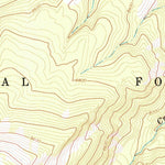 United States Geological Survey Grizzly Lake, WY (1965, 24000-Scale) digital map
