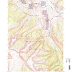 United States Geological Survey Grizzly Lake, WY (1996, 24000-Scale) digital map