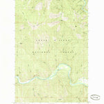 United States Geological Survey Grizzly Mountain, ID (1985, 24000-Scale) digital map