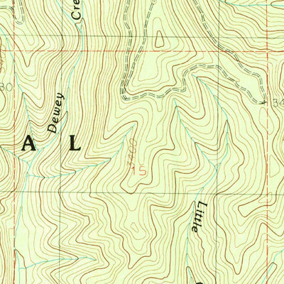 United States Geological Survey Grizzly Mountain, ID (1985, 24000-Scale) digital map