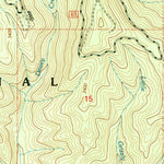 United States Geological Survey Grizzly Mountain, ID (1996, 24000-Scale) digital map
