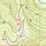 United States Geological Survey Grizzly Mountain, ID (1996, 24000-Scale) digital map