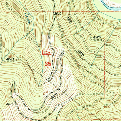 United States Geological Survey Grizzly Mountain, ID (1996, 24000-Scale) digital map